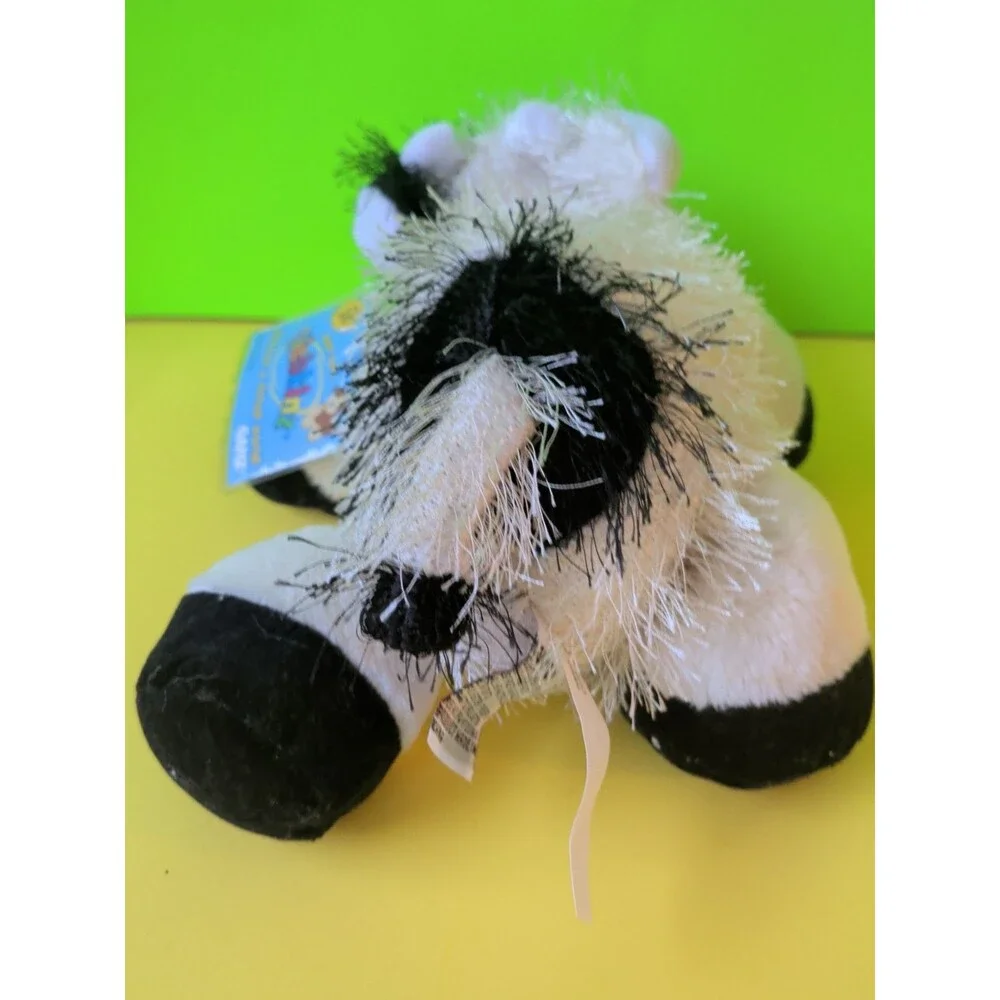 Ganz Webkinz Cow HM003 Black & White Plush With Sealed Code Unused Retired